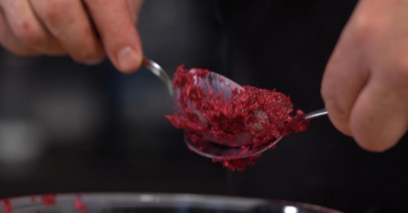 Икра из селёдки, свёклы и сыра