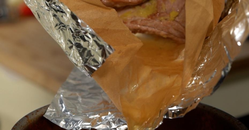 Свиные рёбра с пикантным соусом