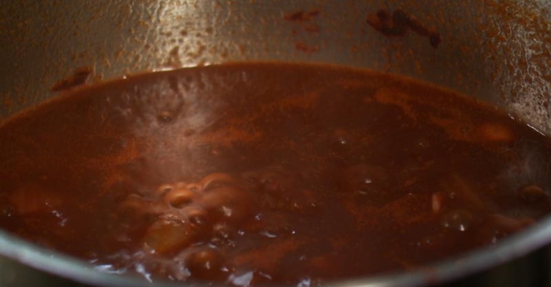 Свиные рёбра с пикантным соусом