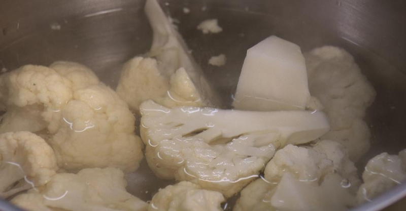 Цветная капуста в сырном кляре