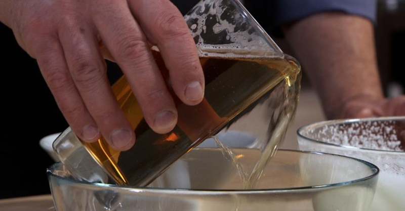 Креветки в пивном кляре