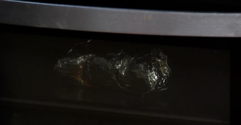 Салат из утки с манго и хурмой