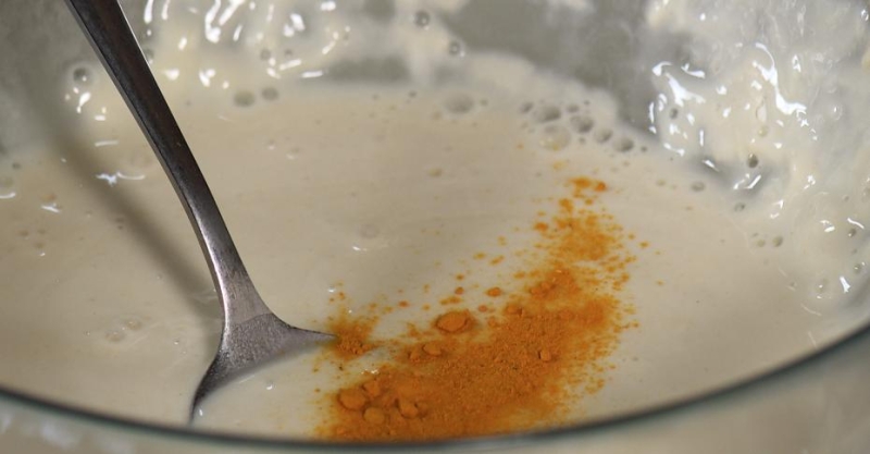 Цветная капуста в кляре с наршарабом