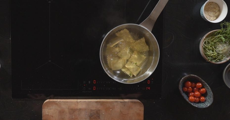 Пансотти со шпинатом и рикоттой