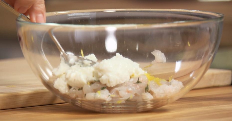 Рулеты из цукини и карпаччо