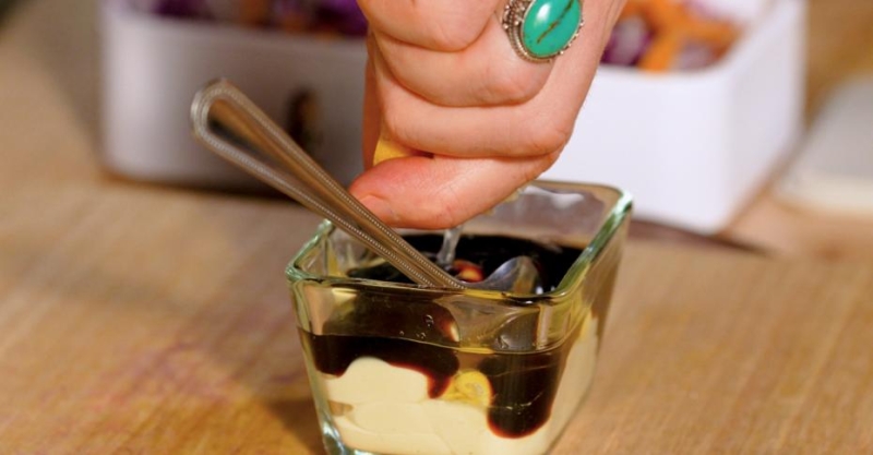 Капустный салат с соусом терияки