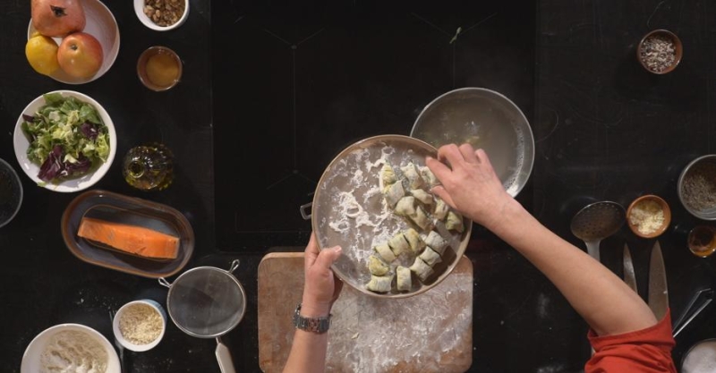 Ньокки с соусом аррабьята