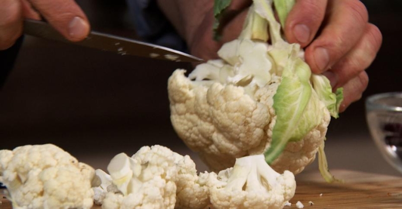 Цветная капуста в кляре с наршарабом