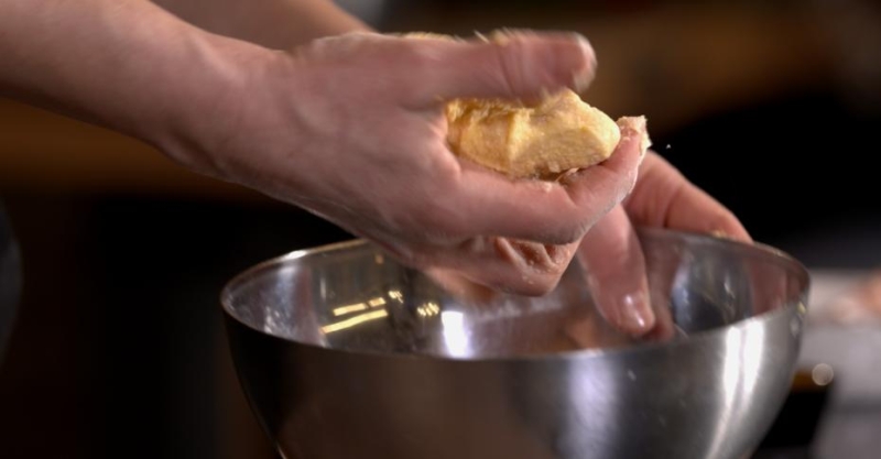 Пансотти со шпинатом и рикоттой