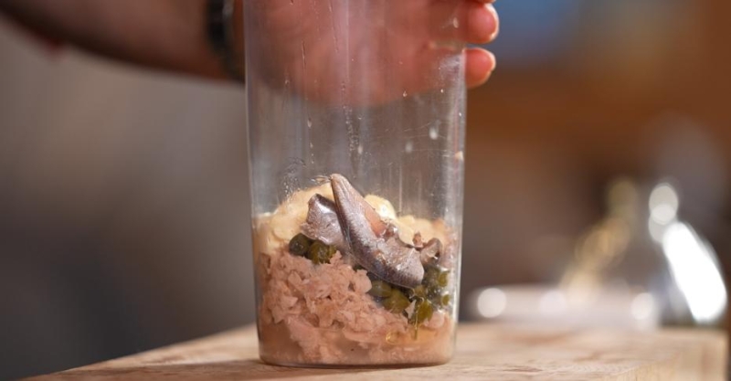 Курица с тунцовым соусом