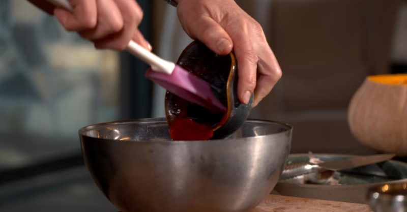 Лодочки из баклажанов