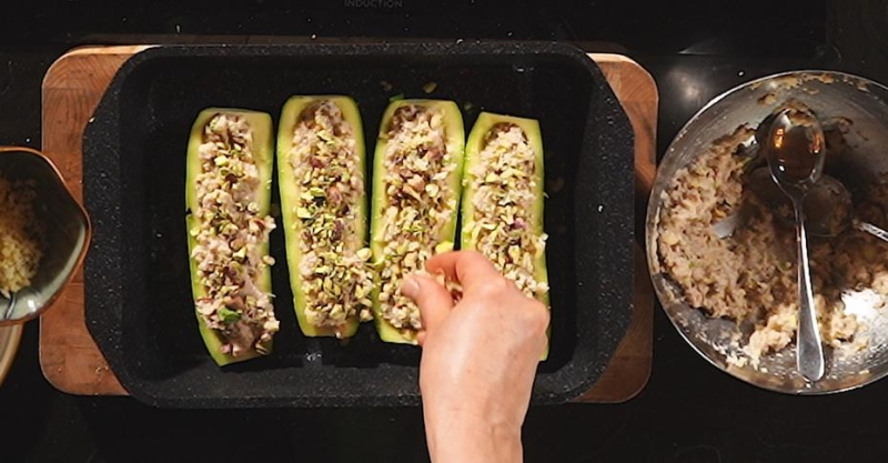 Запечённые кабачки