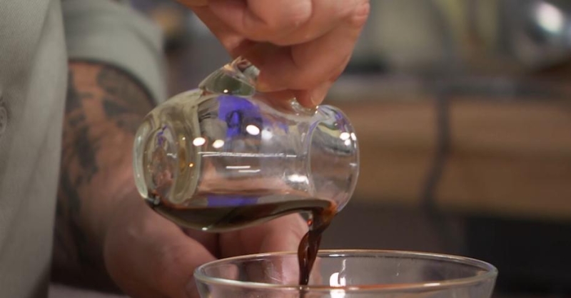 Куриный попкорн с овощным гарниром