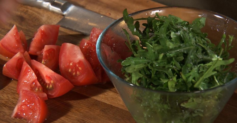 Салат с арбузом