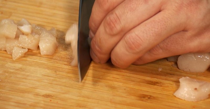 Гребешки в цитрусовом соусе