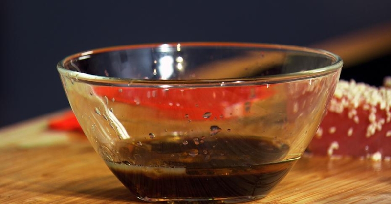 Обожжённый тунец