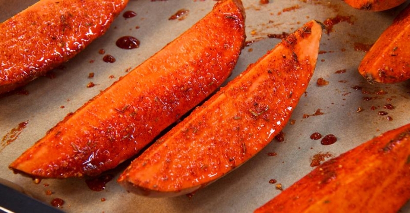 Батат по-деревенски