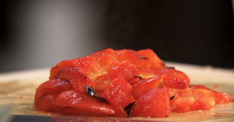 Азиатский салат с куриными желудками