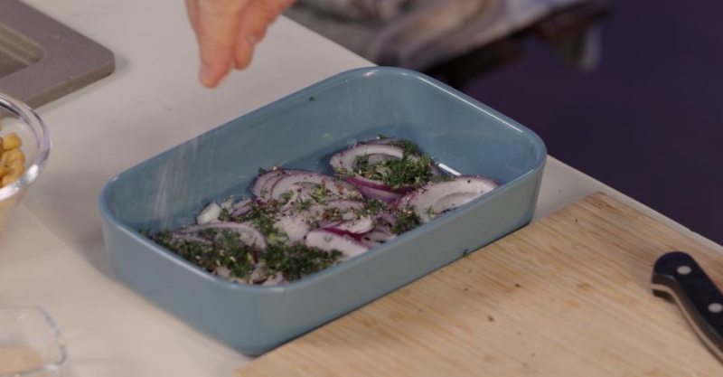 Маринованная скумбрия