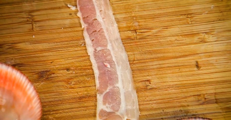 Канапе с морским гребешком