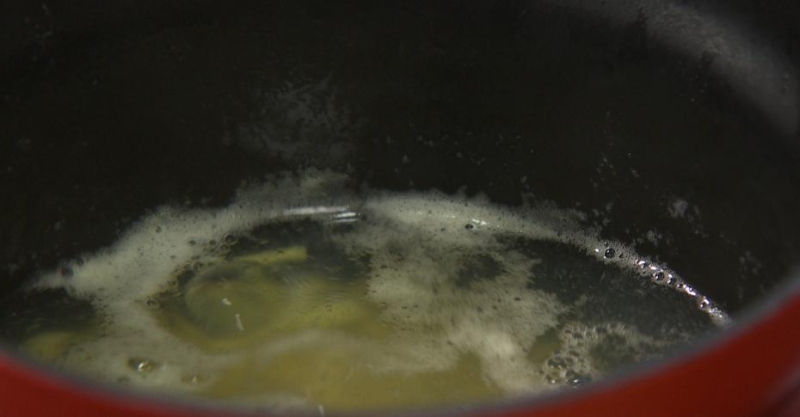 Сморреброд с картофелем и грибами