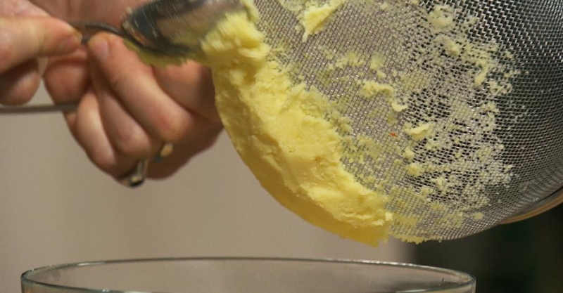 Сморреброд с картофелем и грибами